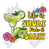 Life Is Short Make It Salty Pickleball Paddle | Artistshot