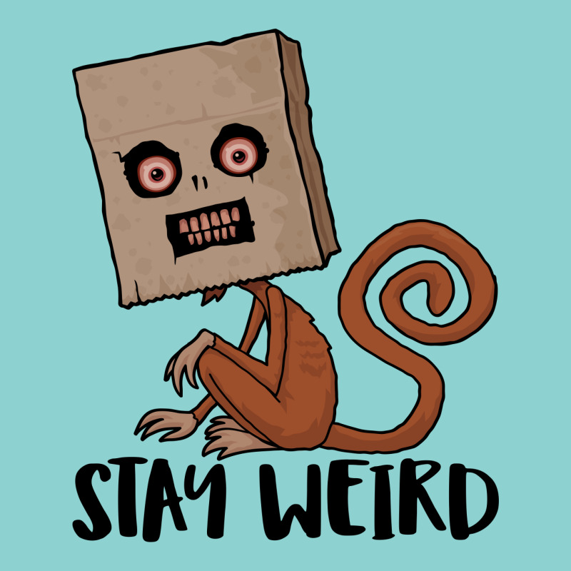 Stay Weird Sack Monkey Leatherette Tumbler | Artistshot