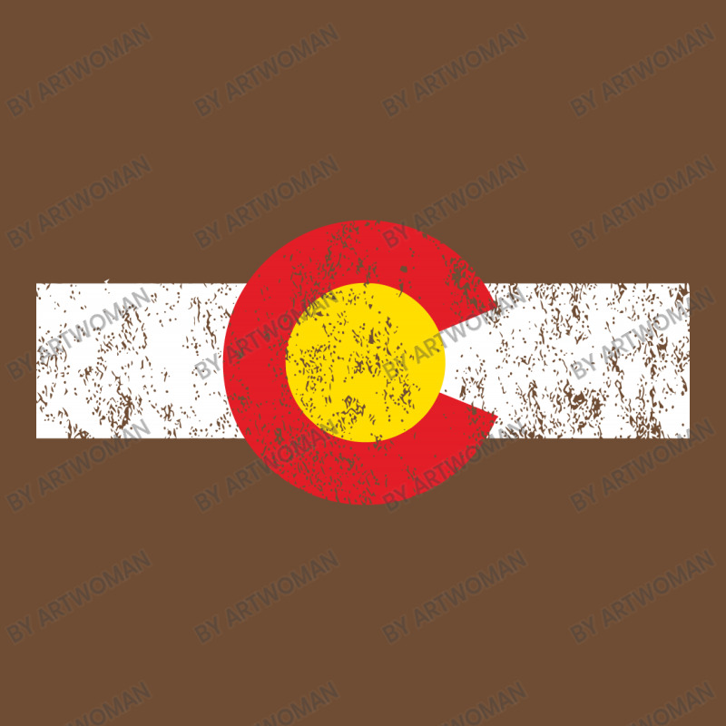 Vintage Colorado Flag Leatherette Tumbler | Artistshot