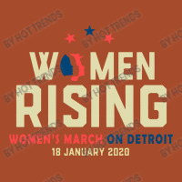 Women's Rising   Women's March On Detroit Leatherette Tumbler | Artistshot