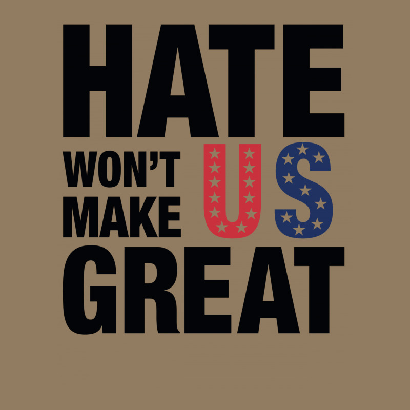 Hate Won't Make Us Great Black Leatherette Tumbler | Artistshot