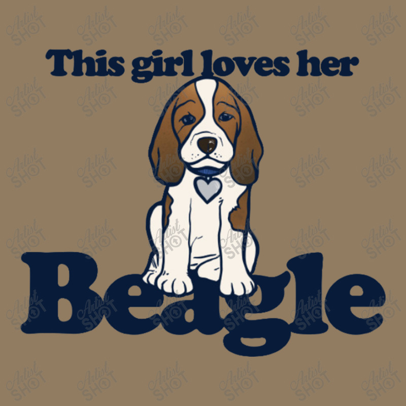 This Girl Loves Her Beagle Leatherette Tumbler | Artistshot