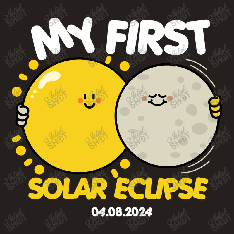 My First Solar Eclipse Tank Top by NQArtist | Artistshot