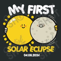 My First Solar Eclipse Women's Triblend Scoop T-shirt | Artistshot