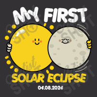 My First Solar Eclipse Vintage Short | Artistshot