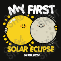 My First Solar Eclipse Scorecard Crop Tee | Artistshot