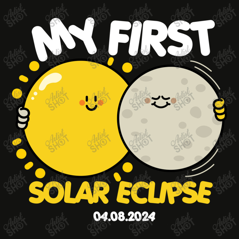 My First Solar Eclipse Scorecard Crop Tee by NQArtist | Artistshot