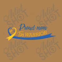 Proud Mom Of A T21 Warrior Leatherette Tumbler | Artistshot