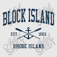 Block Island Ri Vintage Navy Crossed Oars & Boat Anchor Baseball Cap | Artistshot