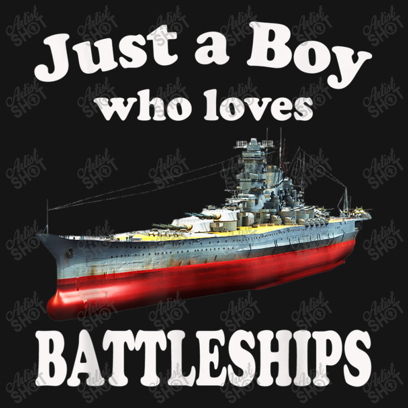 Just A Boy Who Loves Battleships & Ww2 Japanese Yamato Ship Mesh cap by Juan-Design | Artistshot