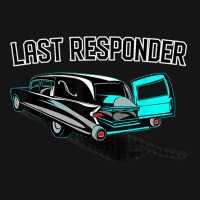 Last Responder Coroner Vintage Hearse Casket T Shirt Mesh Cap | Artistshot