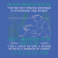 I Am A Child Of God   A Warrior Of Christ   I Am The Storm T Shirt Mesh Cap | Artistshot