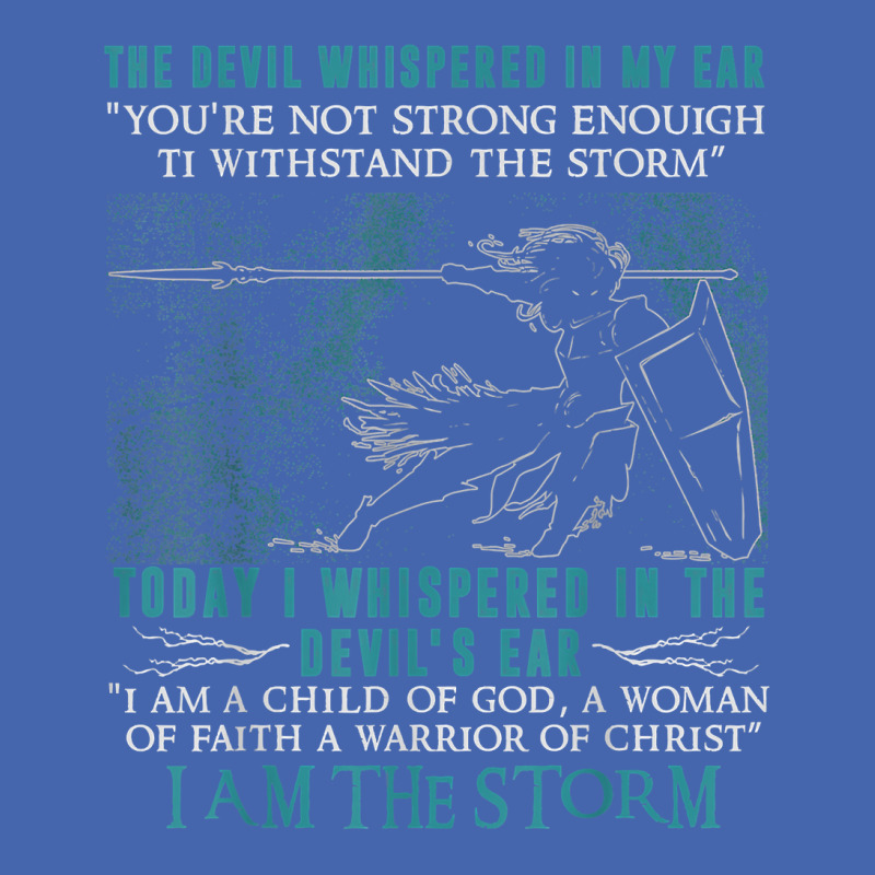 I Am A Child Of God   A Warrior Of Christ   I Am The Storm T Shirt Mesh Cap | Artistshot