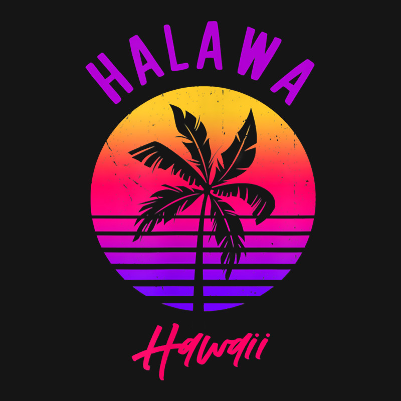 Halawa, Hawaii  Cool Retro Sunset Of Halawa, Hi T Shirt Mesh cap by spizerrleppleq | Artistshot