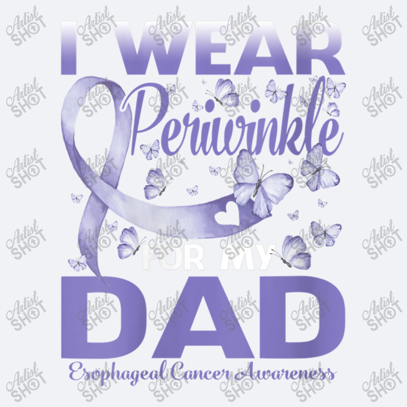 Womens I Wear Periwinkle For My Dad Esophageal Cancer Awareness Trucker Cap by LaytonDesign | Artistshot