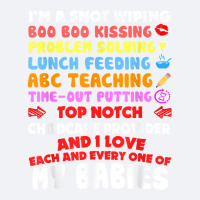 Top Notch Daycare Teacher I Love Each Every One Of My Babies Trucker Cap | Artistshot