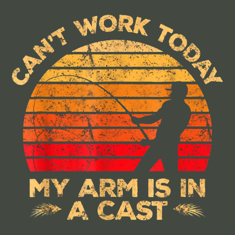 I Can't Work Today My Arm Is In A Cast Hunting And Fishing T Shirt Trucker Cap | Artistshot