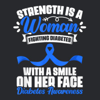 Woman Fighting Diabetes Warrior Diabetic Diabetes Awareness T Shirt Trucker Cap | Artistshot