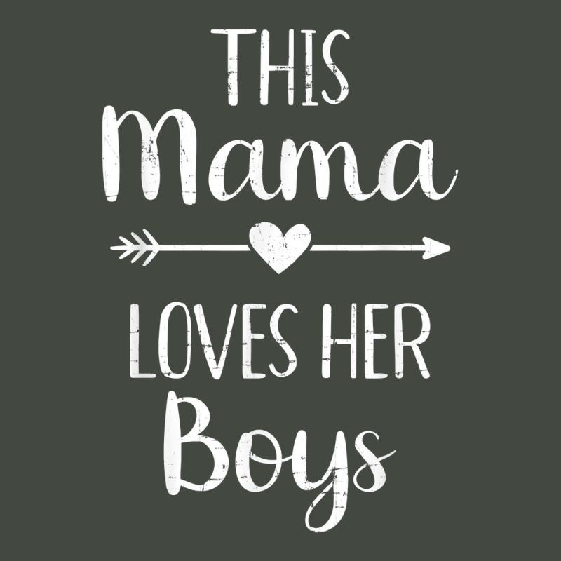 Mom This Mama Loves Her Boys Art Character Trucker Cap | Artistshot