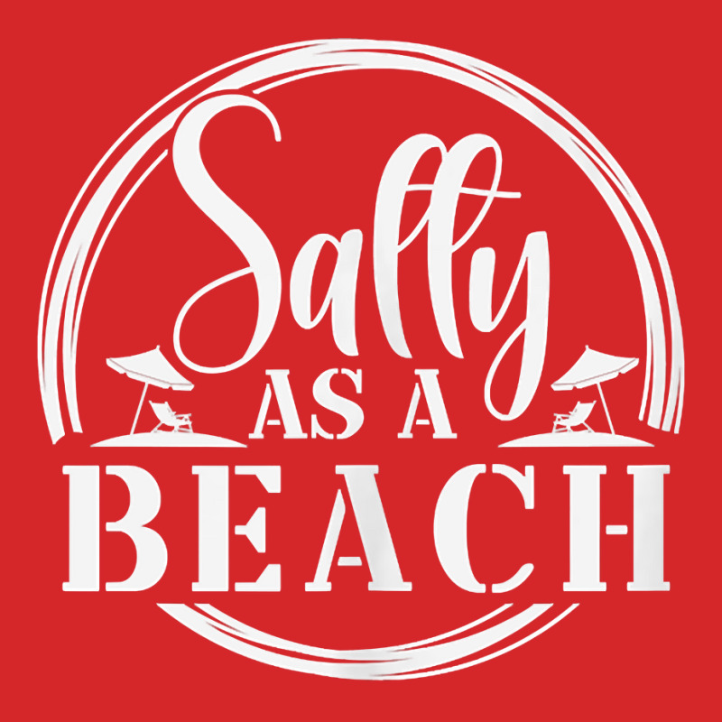 Salty As A Beach Tank Top Trucker Cap | Artistshot