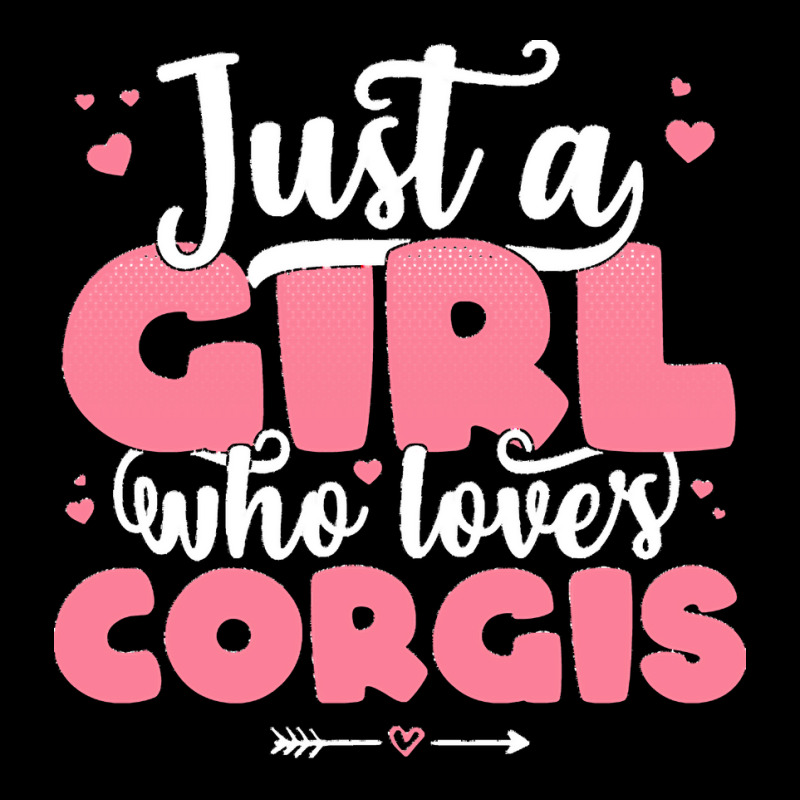 Just A Girl Who Love T  Shirt Just A Girl Who Loves Corgis   Cute Dog V-Neck Tee by victorycanola | Artistshot