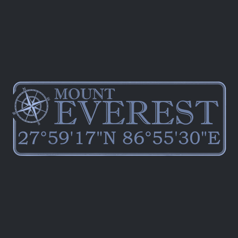 Mount Everest Gift Mt Everest Peak Location Map Coordinates T Shirt Flat Bill Snapback Cap by munceylsareiasjr | Artistshot