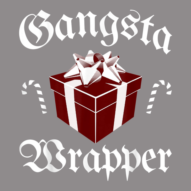 Gangsta Wrapper Funny Holiday Christmas Gift Rapper Shirt Flat Bill Snapback Cap | Artistshot