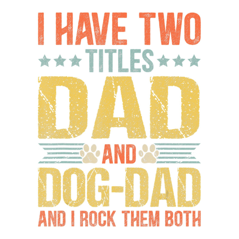 Dog Lover Dad Puppy Father Quote Fathers Day Saying Cub Paper Bag - 8 X 4 1/2 X 10 1/4 | Artistshot