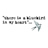 Bluebird Quote Debie Paper Bag - 10 X 5 X 13 | Artistshot