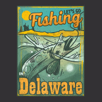 Let's Go Fishing In Delaware Premium Vintage Hoodie | Artistshot