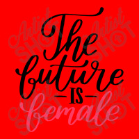 Future Is Female Hand Lettering Style Adjustable Baseball Cap | Artistshot