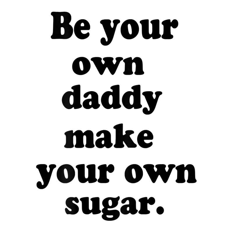 Wandflagge Mit Spruch „Be Your Own Daddy, Make Your Own Sugar“ – Rosa, 100% Polyester, Mit 4 Messingösen