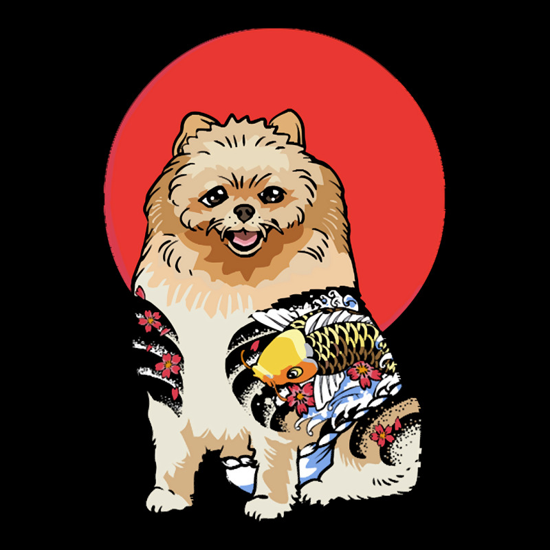 Pomeranian T  Shirt Yakuza  Pomeranian T  Shirt Men's 3/4 Sleeve Pajama Set by victorycanola | Artistshot