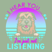 Border Terrier T  Shirt I Hear You I'm Just Not Listening Border Terri Urban Heavy T-shirt | Artistshot