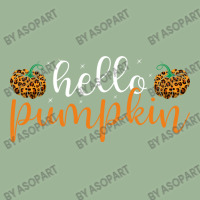 Hello Pumpkin Leopard Pattern Cute Fall Lover Design For Halloween Cos Urban Heavy T-shirt | Artistshot