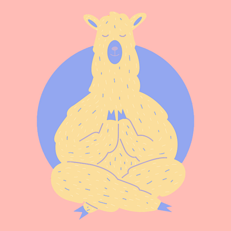 Llama Meditating T  Shirt Llama Meditating A Llama In A Yoga Pose Yoga Urban Heavy T-shirt by magdalena96229 | Artistshot