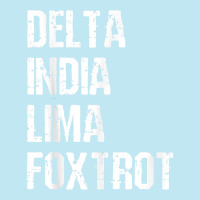 Mens Delta India Lima Foxtrot Dilf Father Dad Humor Joke T Shirt Urban Heavy T-shirt | Artistshot