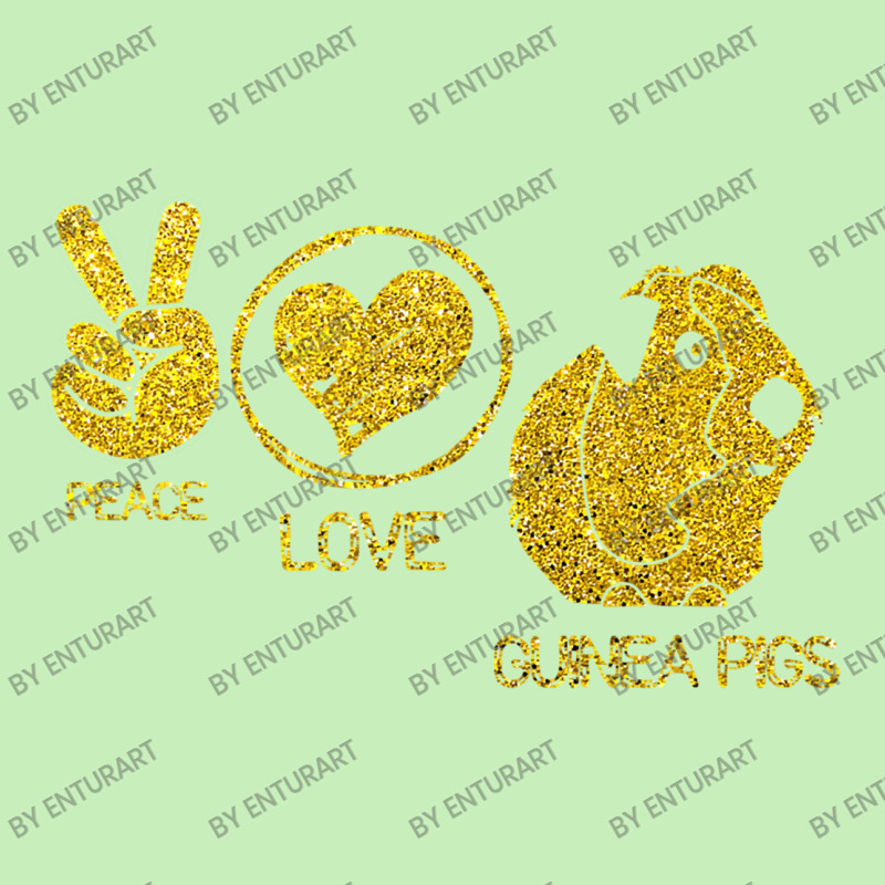 Cute Peace Love Guinea Pigs Urban Heavy T-shirt | Artistshot