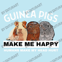 Guinea Pigs Make Me Happy Guinea Pig Urban Heavy T-shirt | Artistshot