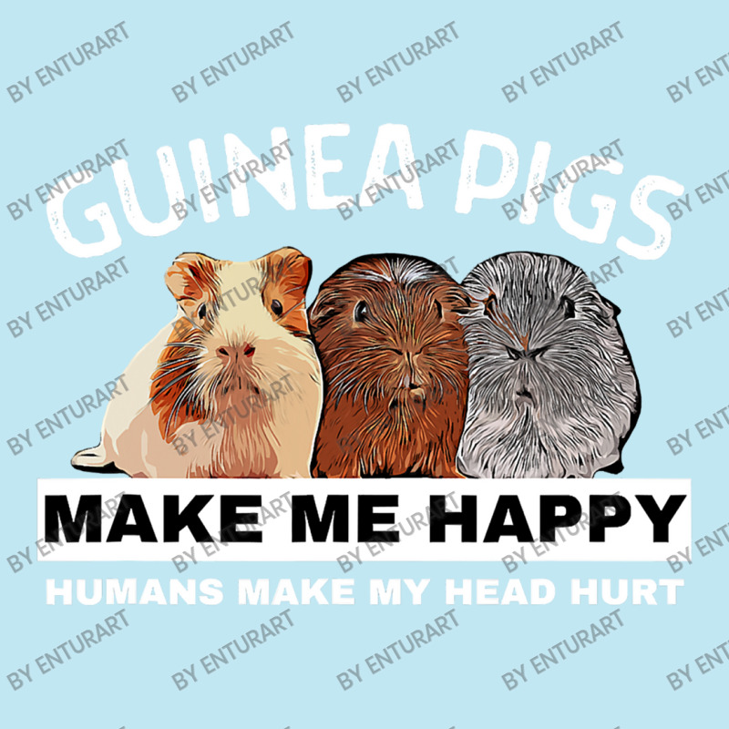 Guinea Pigs Make Me Happy Guinea Pig Urban Heavy T-shirt | Artistshot