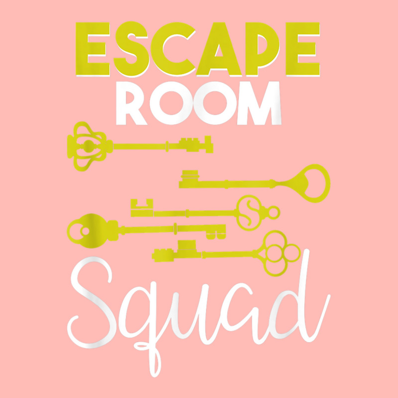 Escape Room Squad Geek Vintage Key Design Lock Team Crew Urban Heavy T-shirt by Vivu991 | Artistshot