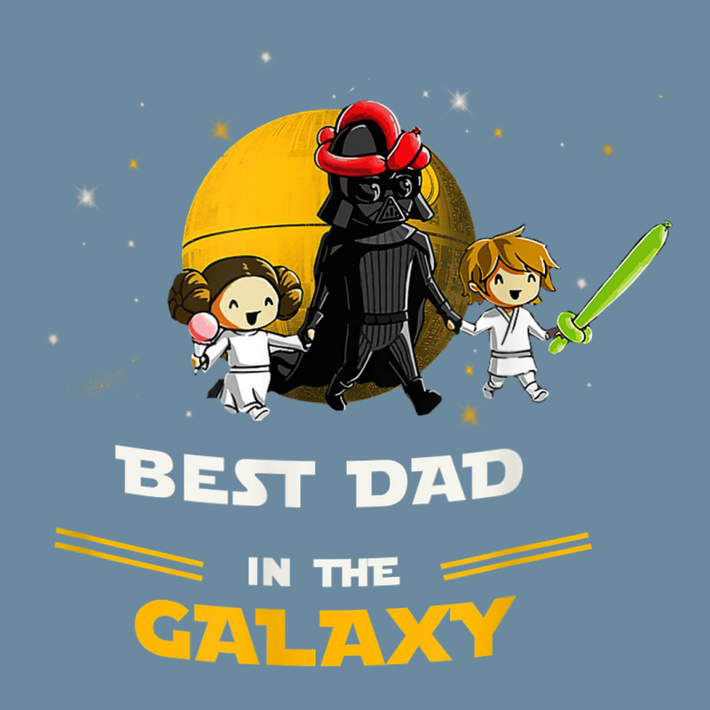 Father Daughter And Son   Best Dad In The Galaxy Urban Heavy T-shirt | Artistshot