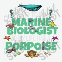 I Want To Be A Marine Biologist Porpoise Animal Pun Urban Heavy T-shirt | Artistshot