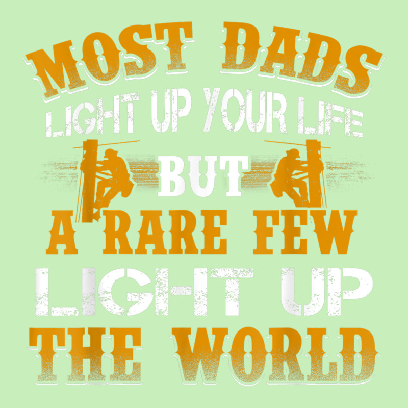 Rare Few Dad Light Up The World For Men Father Day Urban Heavy T-shirt by Tiktify | Artistshot