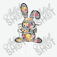 Nurse Crew Bunny Striped Flowers Stethoscope Syringe Easter Urban Heavy T-shirt | Artistshot