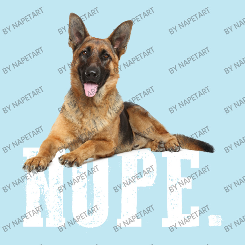 Nope Lazy German Shepherd Dog Lover Urban Heavy T-shirt | Artistshot