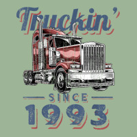 Truckin Since 1993 Trucker Big Rig Driver 29th Birthday T Shirt Urban Heavy T-shirt | Artistshot