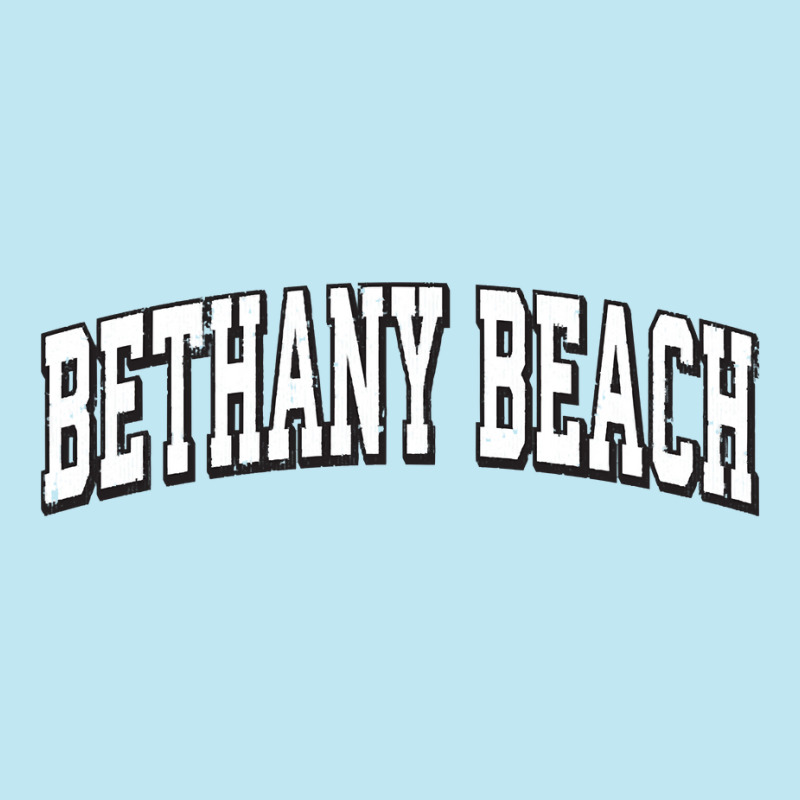 Bethany Beach Delaware Vintage Athletic Sports B&w Print Sweatshirt Urban Heavy T-shirt | Artistshot