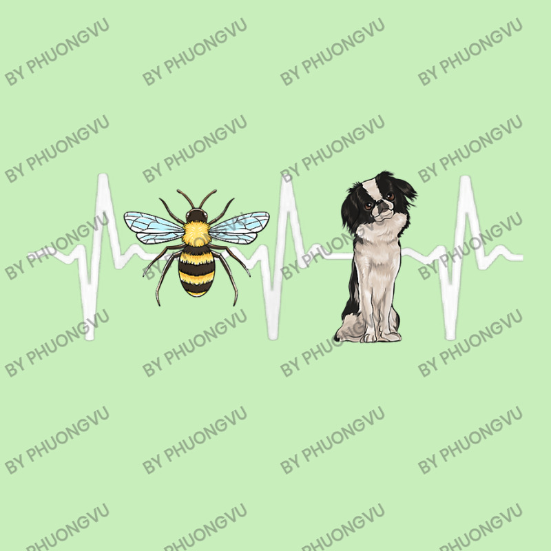 Honey Bee Japanese Chin Heartbeat Dog Lover T Shirt Urban Heavy T-shirt | Artistshot