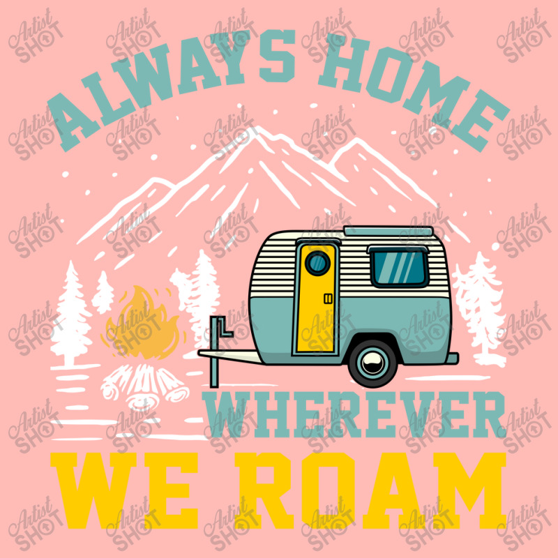 Camper Van 'always Home Wherever We Roam' Urban Pullover Hoodie by Rart | Artistshot